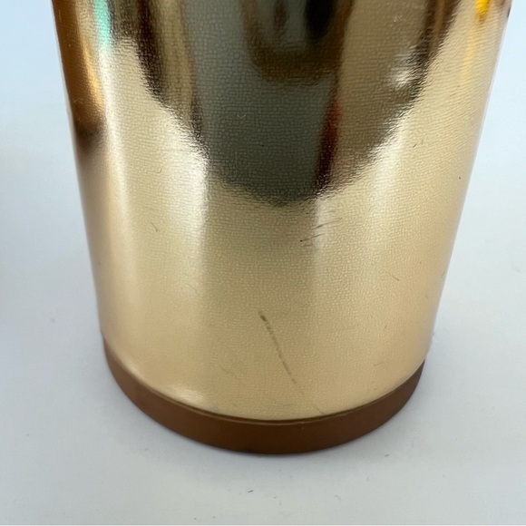 ♦️SOLD♦️DOLCE VITA Noles Gold w Clear Straps Open Toe Slides Slip On Heels Sanda - Picture 14 of 16